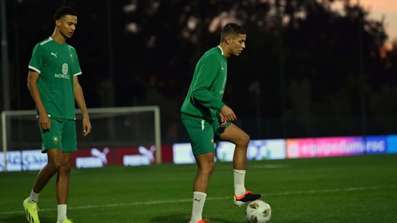 كوت ديفوار 2023.. المنتخب الوطني يجري أول حصة تدريبية بالمعمورة