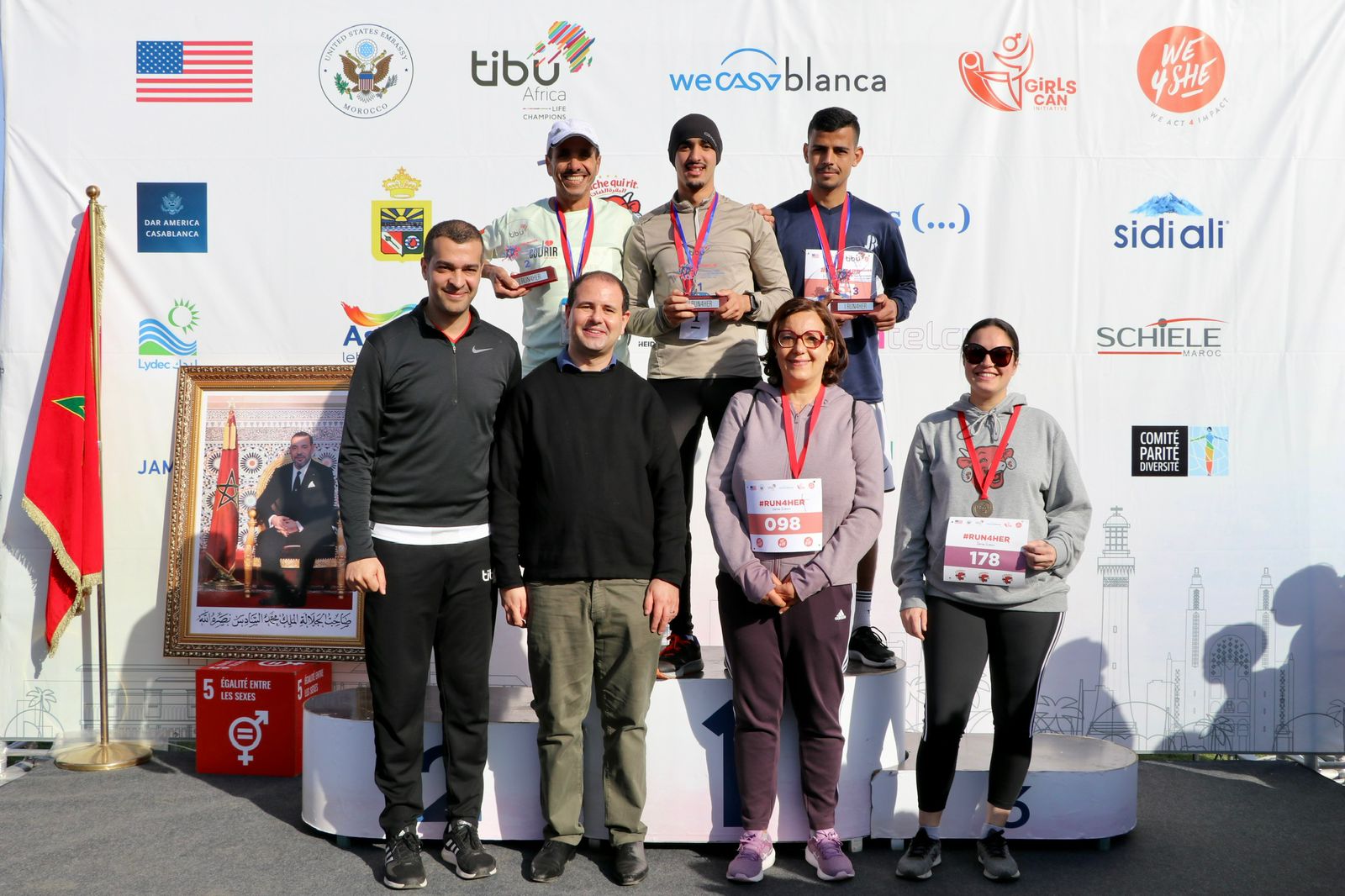 الاحتفال بسباق Run4Her المخصص لتمكين وإدماج الفتيات والنساء من خلال الرياضة