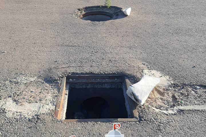 ظاهرة سرقة أغطية بالوعات الصرف الصحي تعود من جديد بسيدي مومن