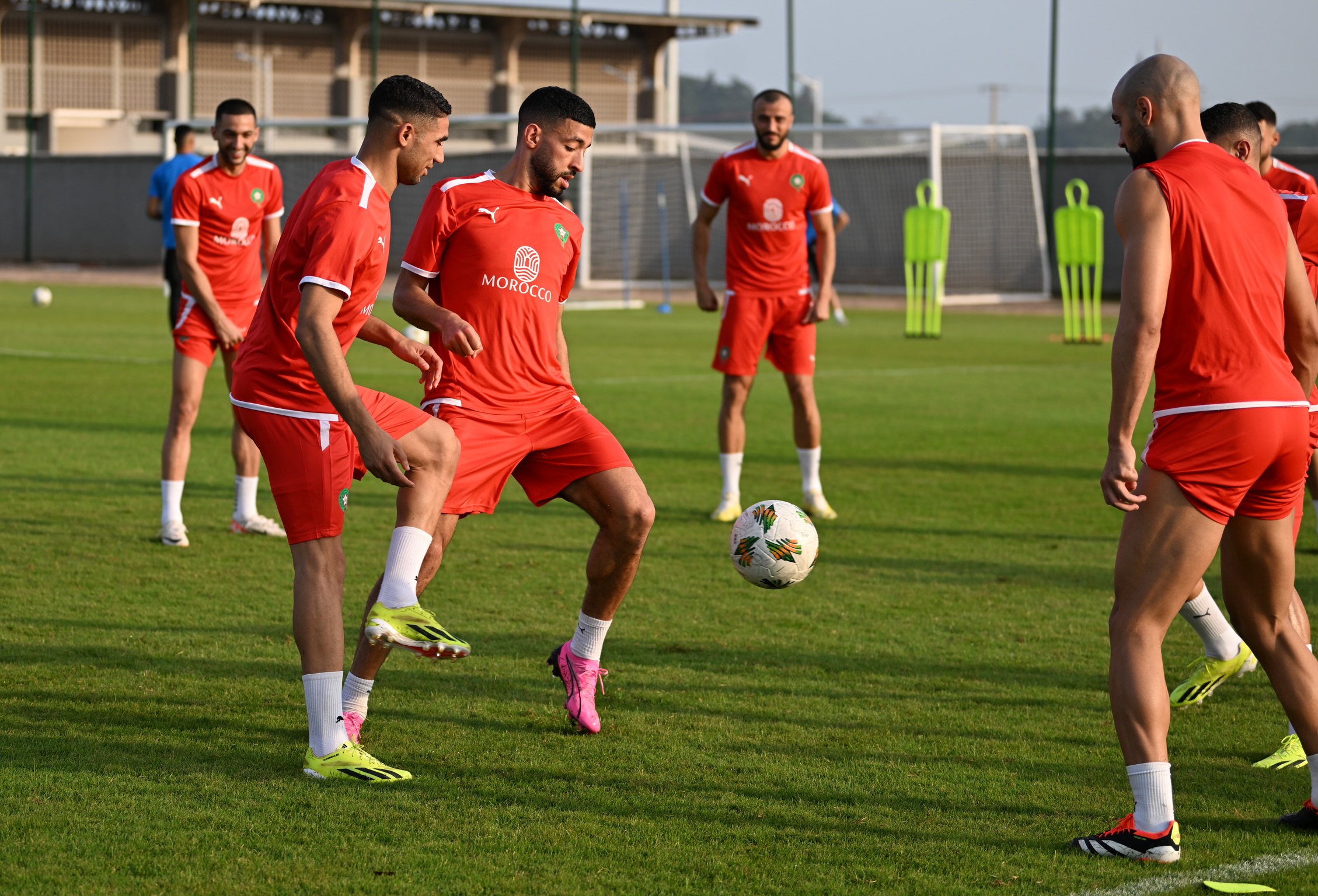 «كان كوت ديفوار»…الأسود يجرون الحصة ما قبل الأخيرة قبل ملاقاة تنزانيا
