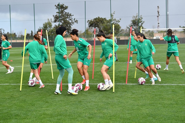 تصفيات الأولمبياد.. المنتخب النسوية يستأنف تداريبه استعداد لمواجهة تونس