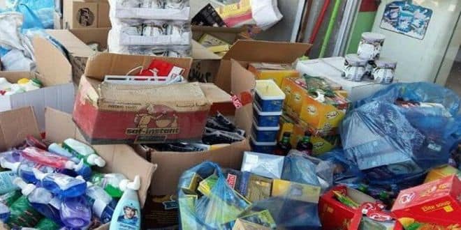 حجز كميات مهمة من المواد الغذائية الفاسدة بقيادة السوالم الطريفية